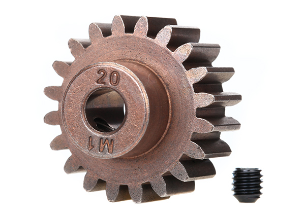 Traxxas Mod 1 Steel Pinion Gear 5mm Shaft (20)