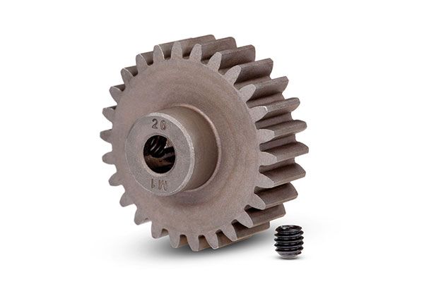 Traxxas Mod 1 Steel Pinion Gear 5mm Shaft (26)