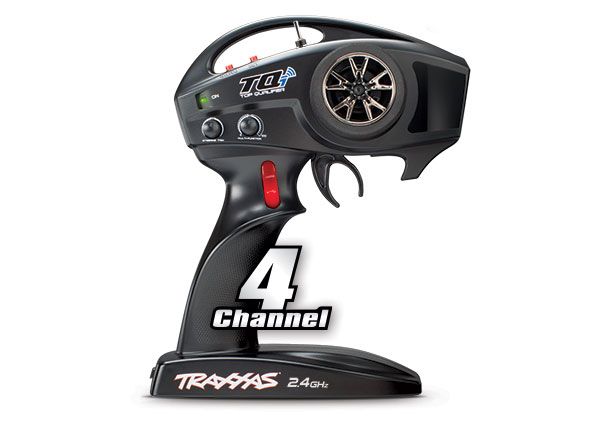Traxxas TQi 2.4 GHz 4-Channel Radio System w/TSM Micro Receiver - Click Image to Close