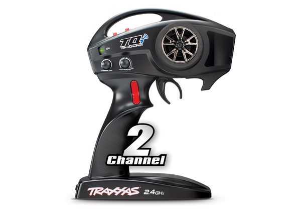 Traxxas Transmitter, TQi Traxxas Link enabled, 2.4GHz high output, 2-channel (transmitter only) (drag version)