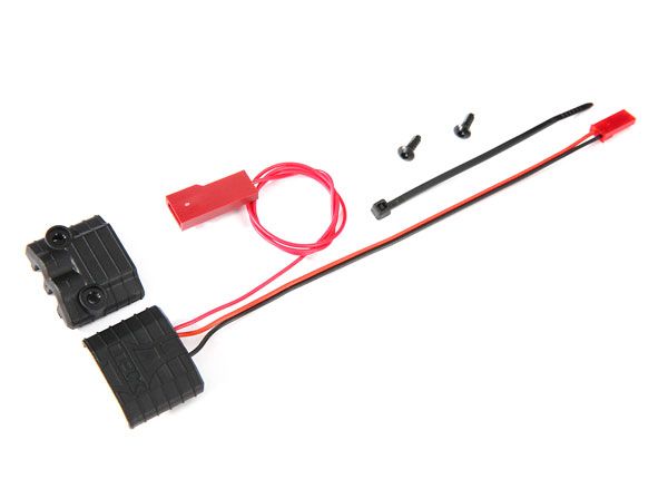 Traxxas Connector, power tap (with voltage sensor)/ wire tie (2) - Click Image to Close