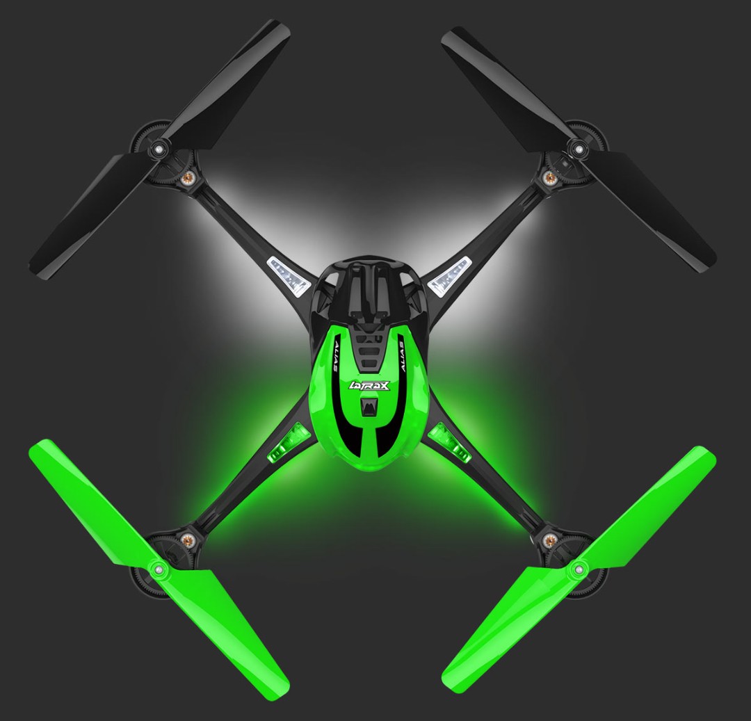 LaTrax Alias RTF Micro Electric Quadcopter Green