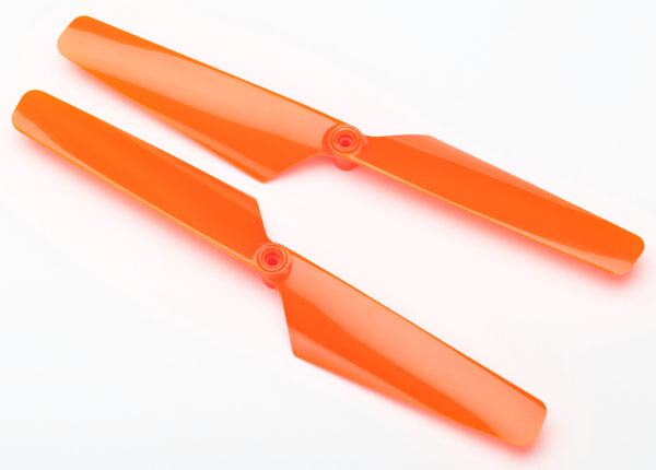 LaTrax Alias Rotor Blade Set (Orange) - Click Image to Close