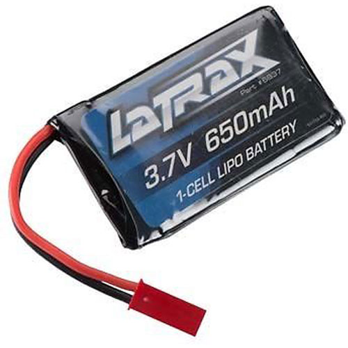 Traxxas 650mAh 3.7V 1S LiPo JST Plug Soft Case for Alias 53x30x6mm