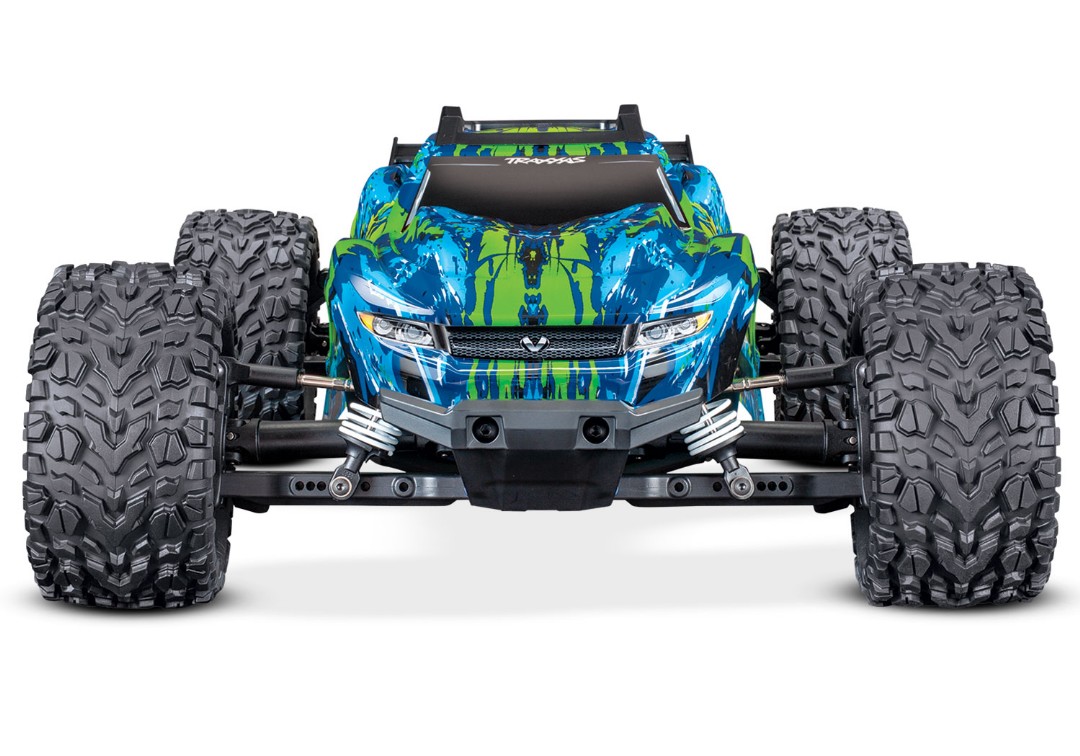 Traxxas Rustler VXL Brushless 1/10 RTR 4x4 Stadium Truck - Green