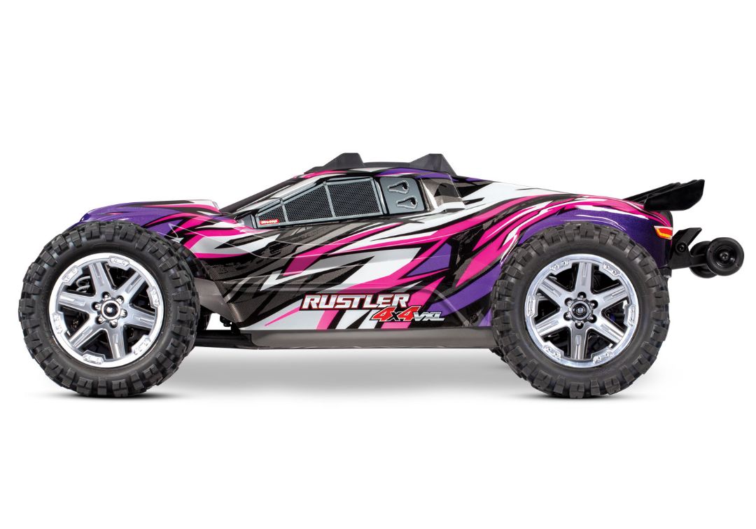 Traxxas Rustler VXL Brushless 1/10 RTR 4x4 Stadium Truck - Pink