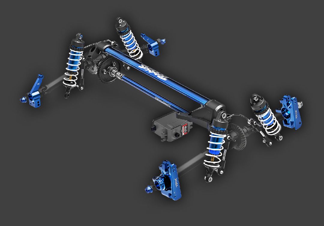 Traxxas Rustler 4X4 Ultimate - Blue