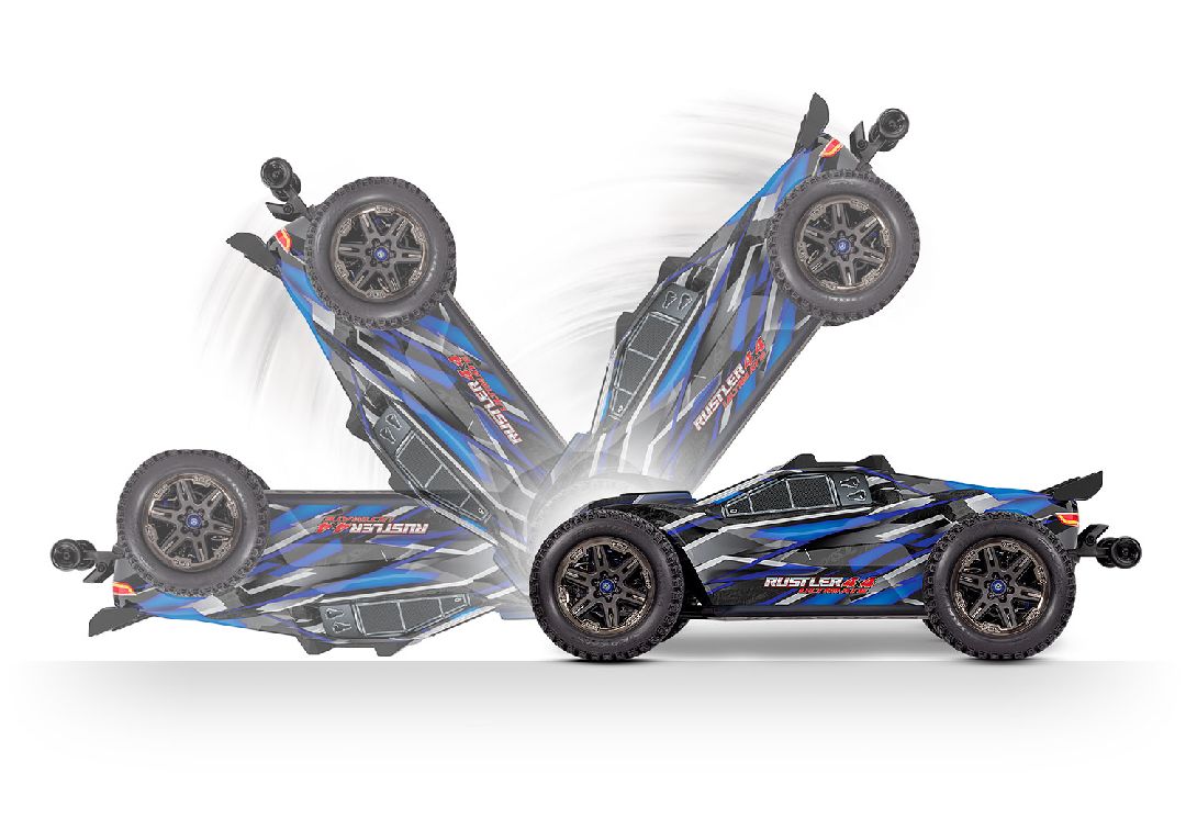 Traxxas Rustler 4X4 Ultimate - Blue