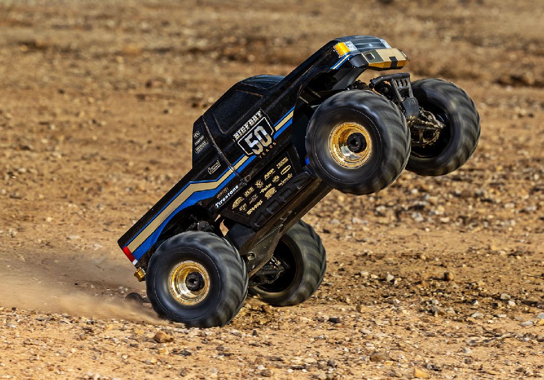 Traxxas 1/10 MT BL-2S 4x4 RTR - Bigfoot 50th Anniv (Incl B&C)