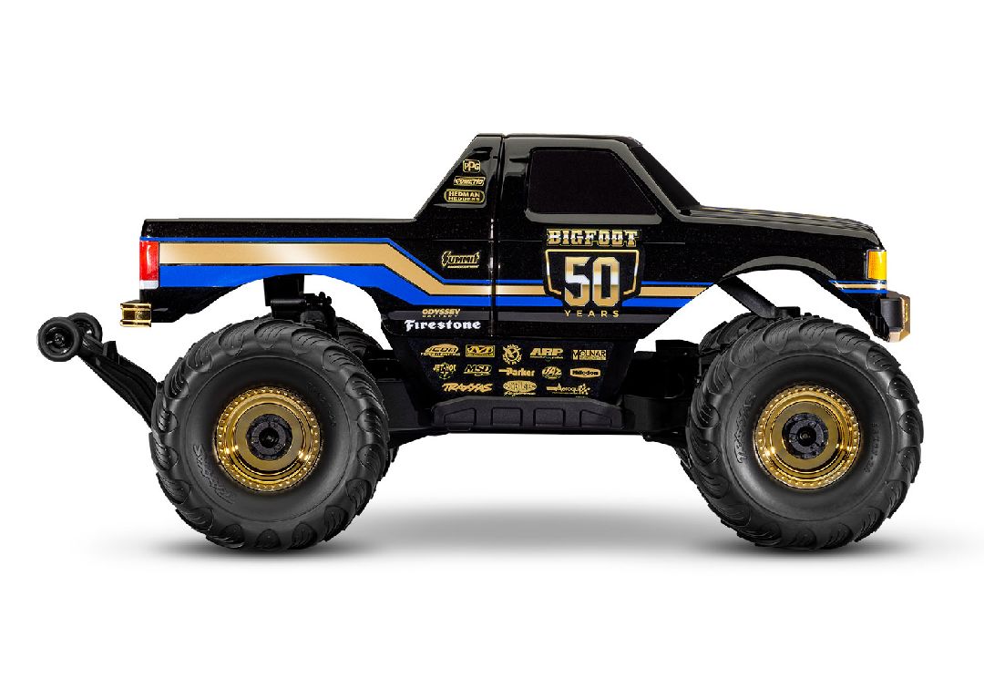 Traxxas 1/10 MT BL-2S 4x4 RTR - Bigfoot 50th Anniv (Incl B&C)