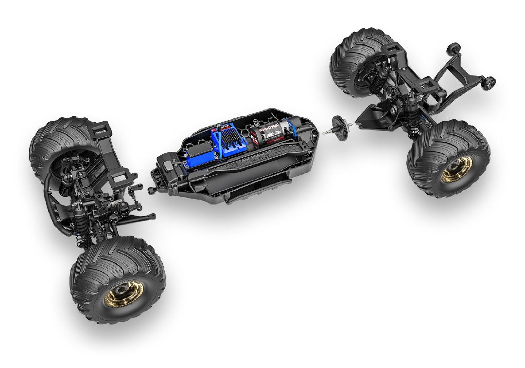 Traxxas 1/10 MT BL-2S 4x4 RTR - Bigfoot 50th Anniv (Incl B&C)