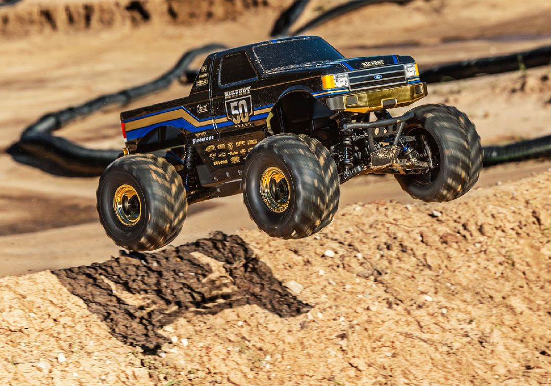 Traxxas 1/10 MT BL-2S 4x4 RTR - Bigfoot 50th Anniv (Incl B&C)