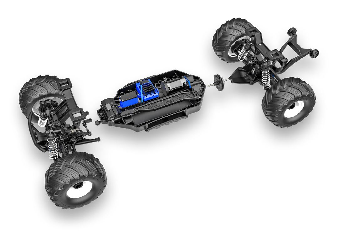 Traxxas 1/10 F-150 BL-2S 4X4 RTR - Bigfoot w/ Charger & Battery