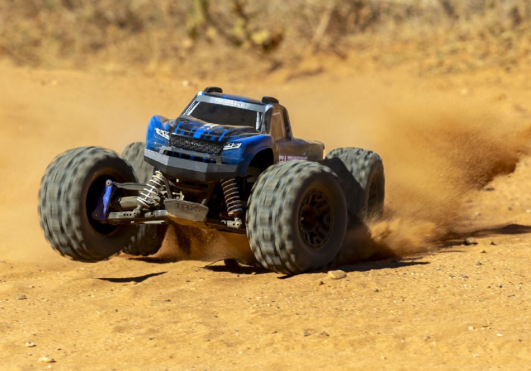 Traxxas Stampede 1/10 4X4 BL-2S Brushless Monster Truck RTR-Blue