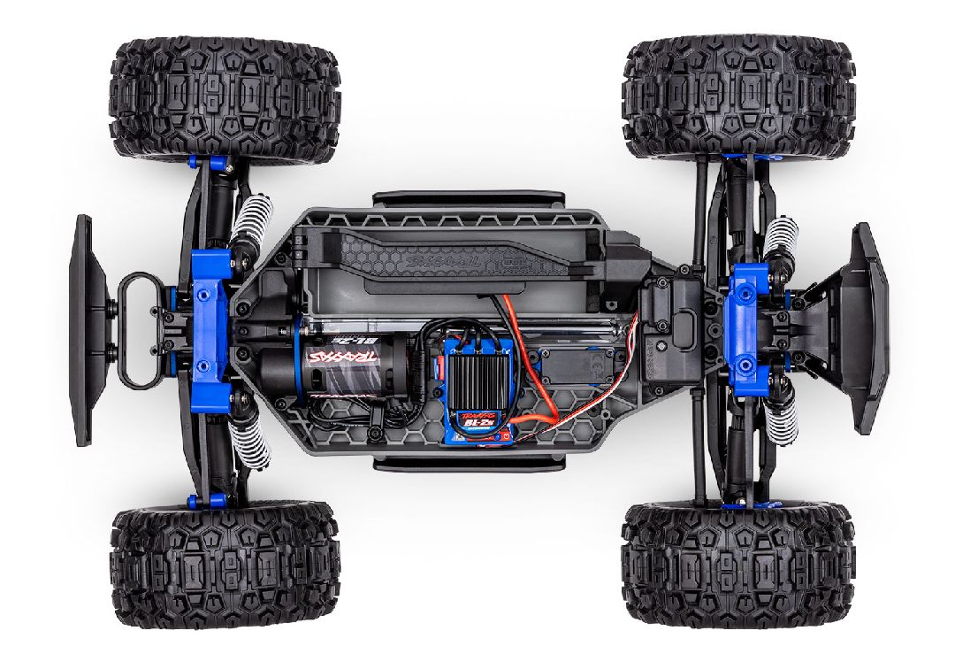 Traxxas Stampede 1/10 4X4 BL-2S Brushless Monster Truck RTR-Blue