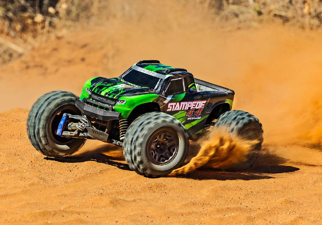 Traxxas Stampede 1/10 4WD BL-2s Brushless Monster Truck RTR GRN