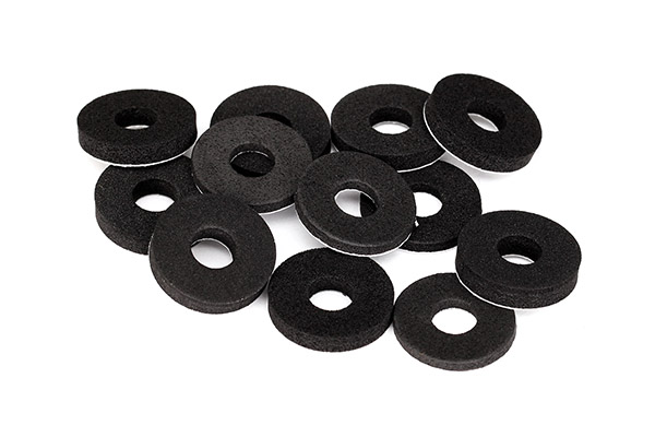 Traxxas Body washers, foam, 2mm (2)/ 3mm (2)/ 4mm (4)