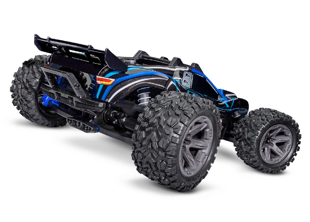 Traxxas Rustler 1/10 4X4 BL-2s Brushless Stadium Truck RTR -Blue