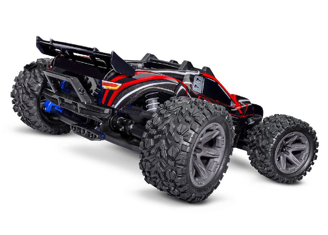 Traxxas Rustler 1/10 4X4 BL-2s Brushless Stadium Truck RTR-Red