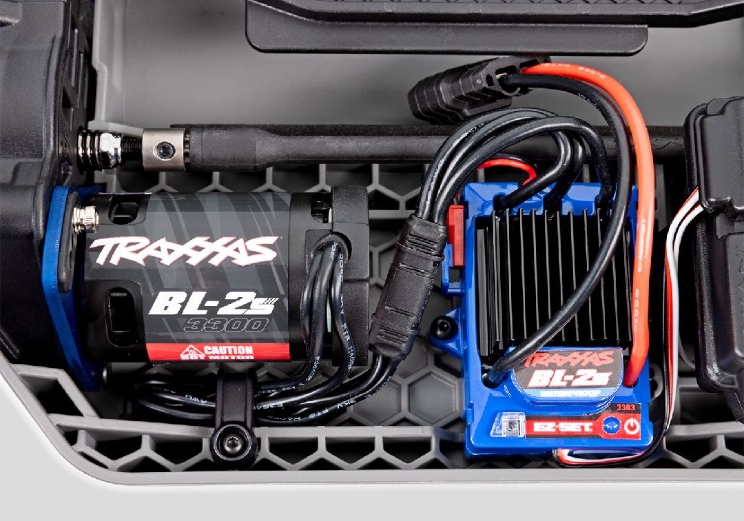 Traxxas Rustler 1/10 4X4 BL-2s Brushless Stadium Truck RTR-Red