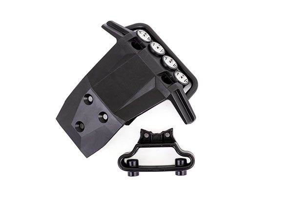 Traxxas Bumper, Front/ Bumper Support Rustler 4x4