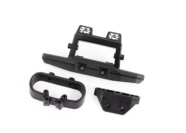 Traxxas Bumper, Rear/ Bumper Mount Rustler 4x4 - Click Image to Close