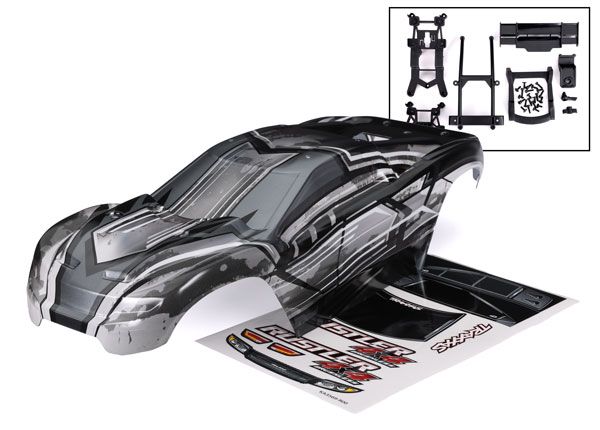 Traxxas Body Rustler 4X4 Prographix (Requires Paint & Final Colo - Click Image to Close