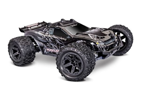 Traxxas 1/10 Rustler HD VX3 4WD RTR - Black