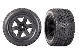 Traxxas glued (2.8") (RXT black wheels, Gravix tires) - Click Image to Close