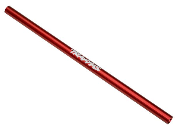 Traxxas Driveshaft, center, 6061-T6 aluminum (red-anodized) (189