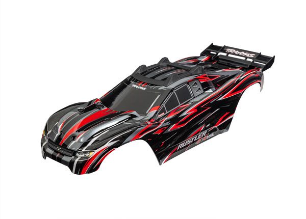 Traxxas Body, Rustler® 4X4 VXL - Red