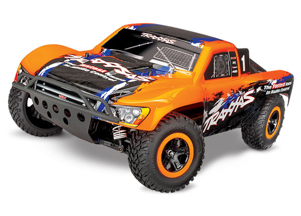 Traxxas Slash 4X4 Brushless 1/10 4WD RTR Short Course Truck Orange - No Battery or Charger