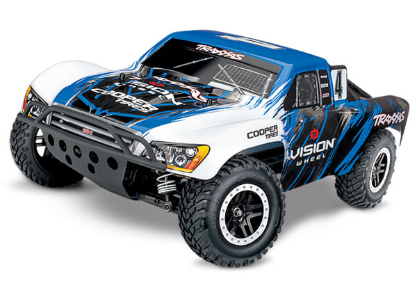 Traxxas Slash 4X4 Brushless 1/10 4WD RTR Short Course Truck Vision - No Battery or Charger
