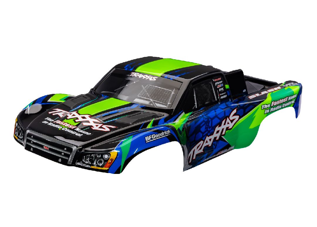 Traxxas Body, Slash® VXL 2WD (also Slash 4X4) - green/blue