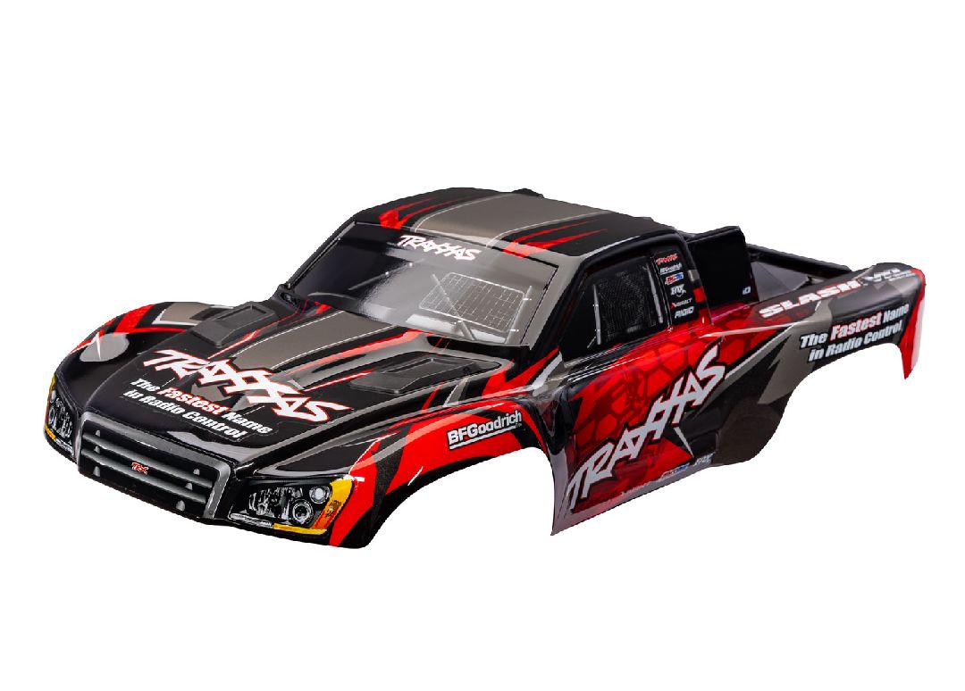 Traxxas Body Slash VXL Red Clipless
