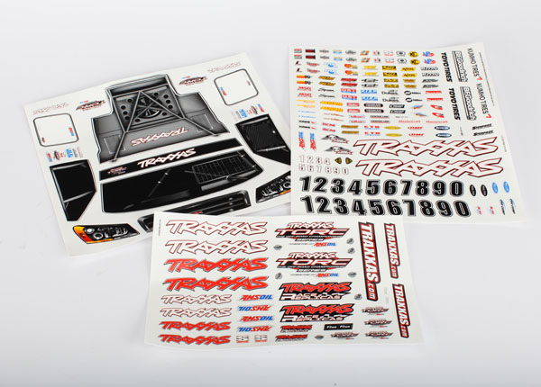 Traxxas Slash 4X4 Decal Sheet Set