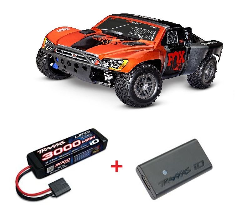 Traxxas Slash 1/10 4X4 BL-2s Brushless Short Course Truck - Fox