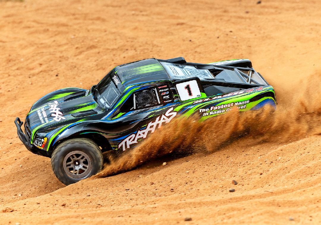 Traxxas Slash 1/10 4X4 BL-2sBrushless Short Course Truck RTR-Grn