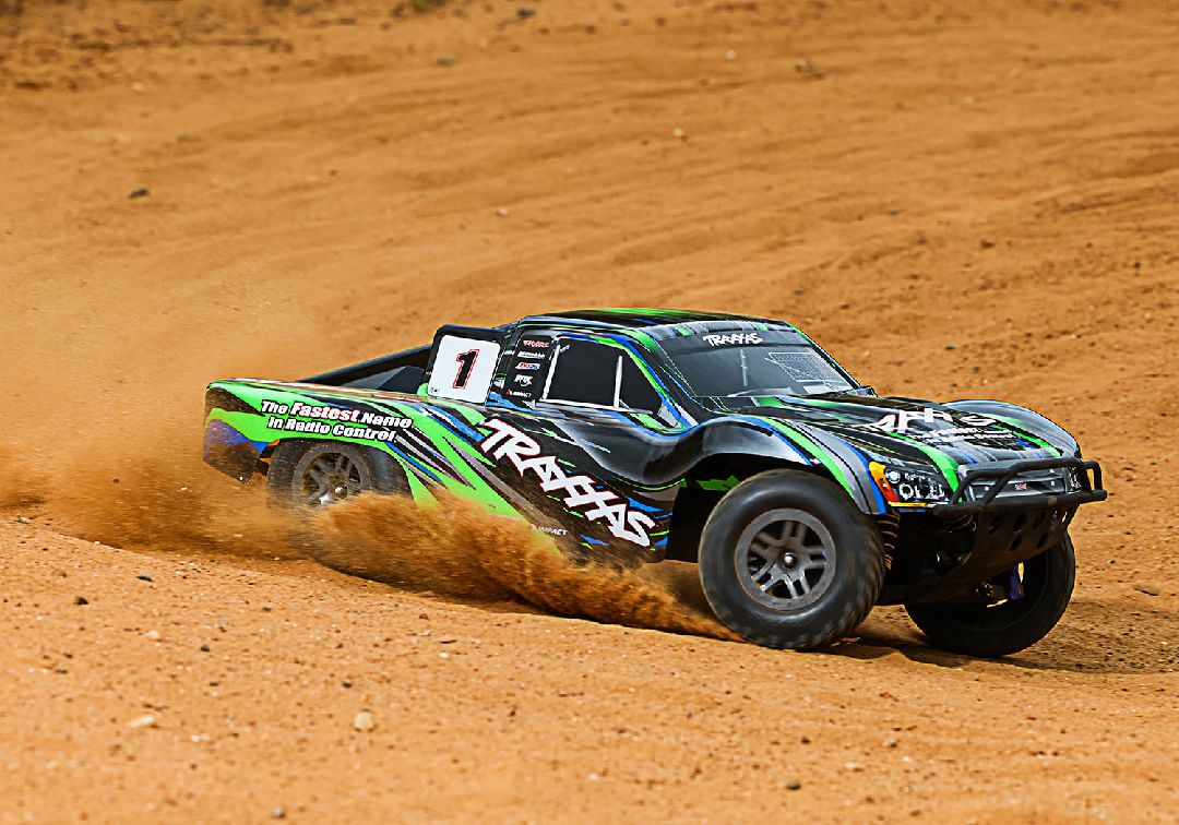 Traxxas Slash 1/10 4X4 BL-2sBrushless Short Course Truck RTR-Grn