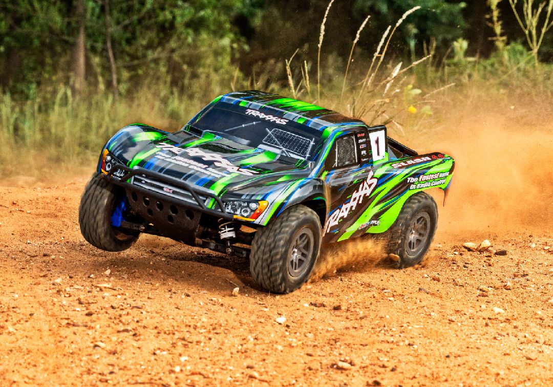 Traxxas Slash 1/10 4X4 BL-2sBrushless Short Course Truck RTR-Grn