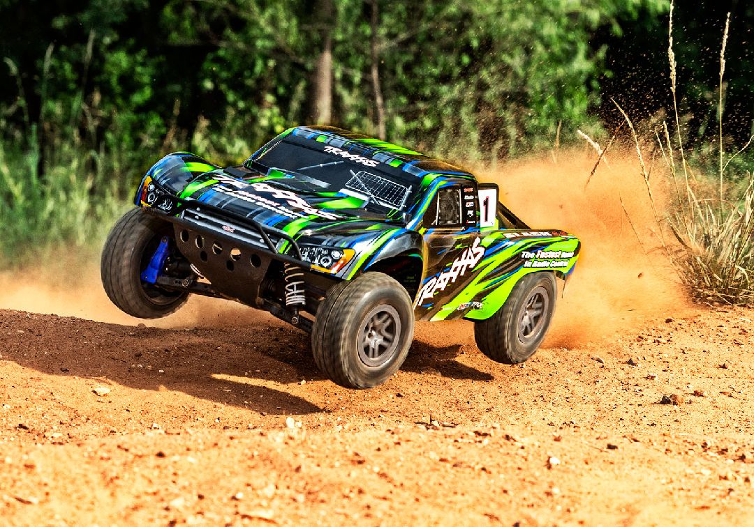 Traxxas Slash 1/10 4X4 BL-2sBrushless Short Course Truck RTR-Grn