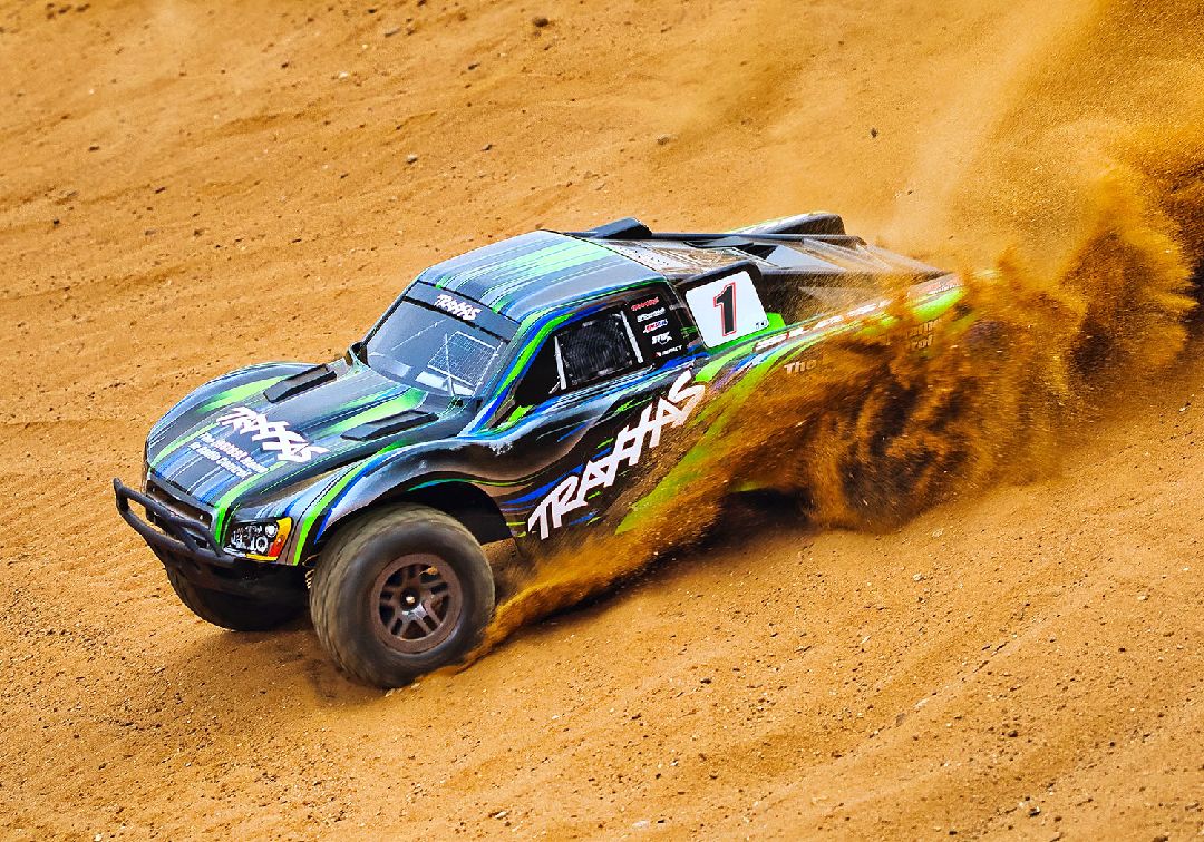 Traxxas Slash 1/10 4X4 BL-2sBrushless Short Course Truck RTR-Grn