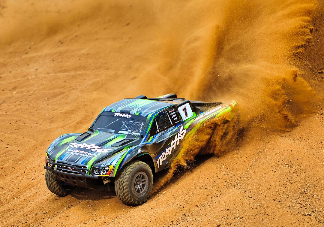 Traxxas Slash 1/10 4X4 BL-2sBrushless Short Course Truck RTR-Grn