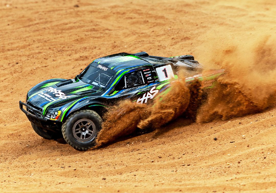 Traxxas Slash 1/10 4X4 BL-2sBrushless Short Course Truck RTR-Grn