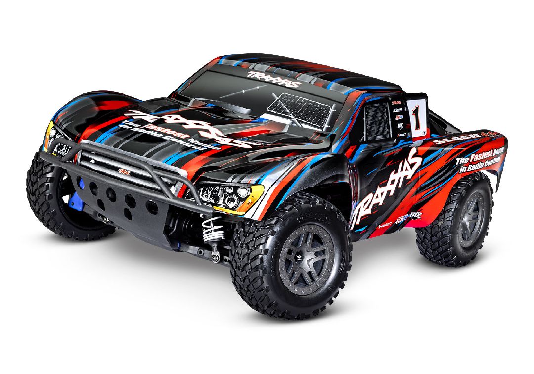 Traxxas Slash 1/10 4X4 BL-2s Brushless Short Course Truck - Red