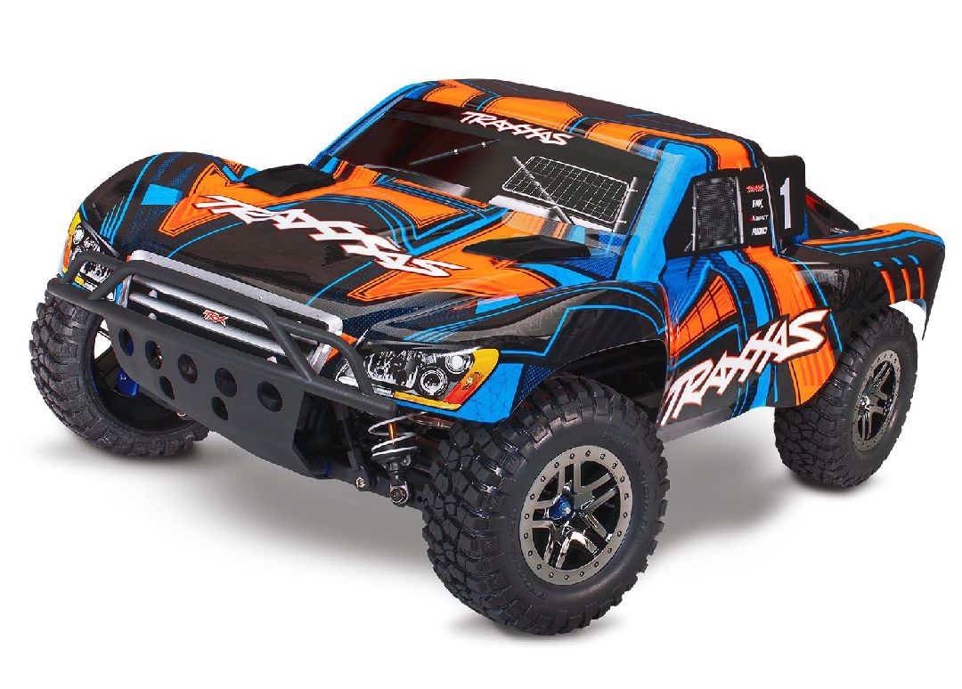 Traxxas Slash® 4X4 Ultimate (Orange): 1/10 Scale 4WD Electric Short Course Truck with TQi™ Radio System, Traxxas Link™ Wireless Module, & Traxxas Stability Management (TSM)®