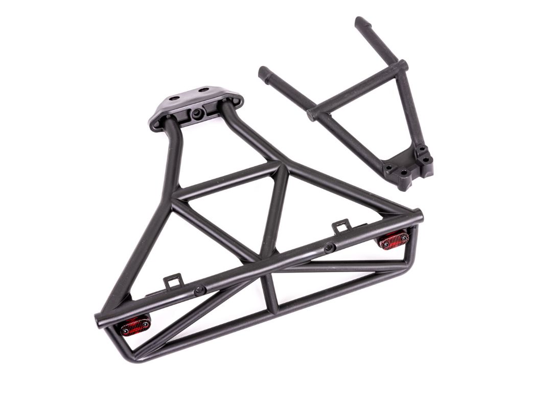 Traxxas Bumper, Rear/ Bumper Mount Slash 4x4 - Click Image to Close