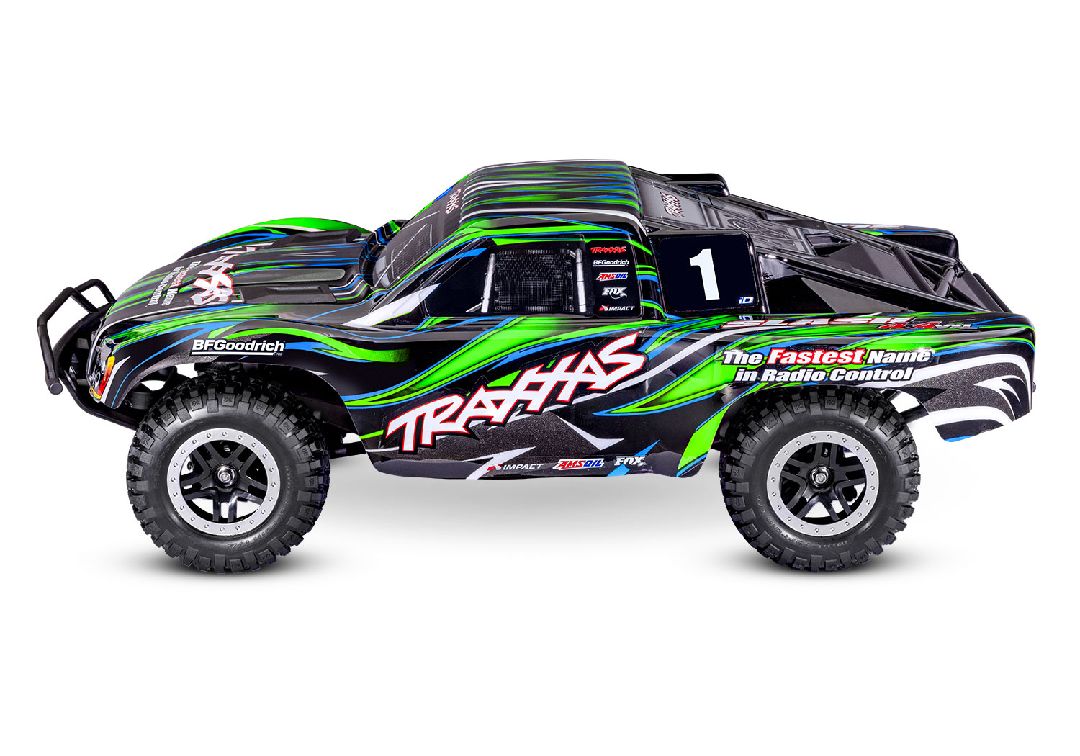 Traxxas 1/10 Slash VXL ExtremeHD 4x4 RTR - Green