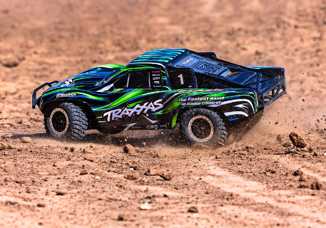 Traxxas 1/10 Slash VXL ExtremeHD 4x4 RTR - Green