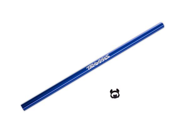 Traxxas Driveshaft, Center (214mm) - Blue-Anodized